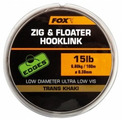 FOX - Edges Zig Floater hooklink 0.30mm 100m - Żyłka do Zig Riga